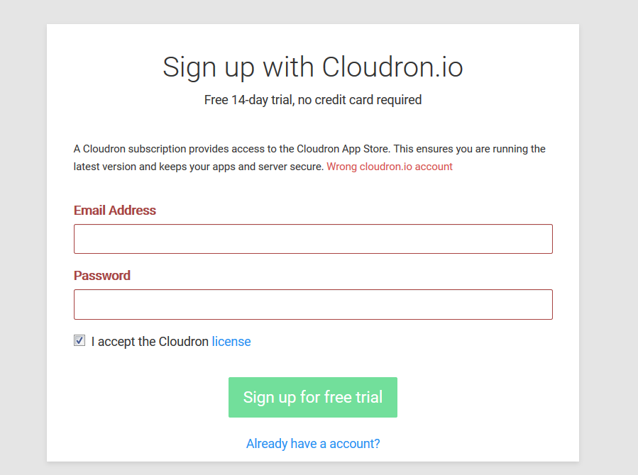 running app incorrect