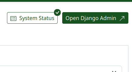 open Django Admin