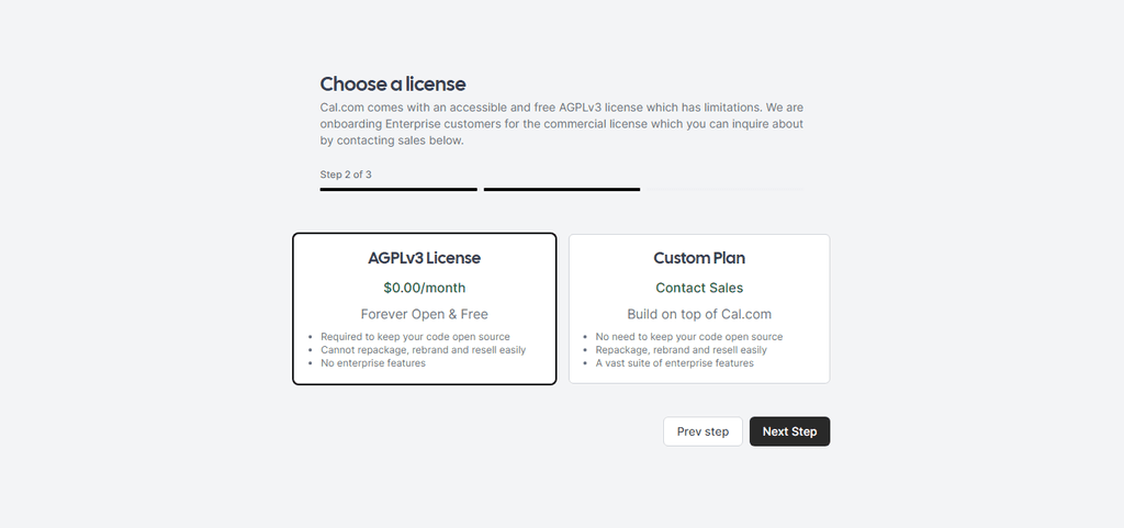 cal.com enterprise feature - license.png